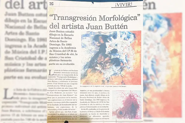 Juan butten transgresion morfologica periodico