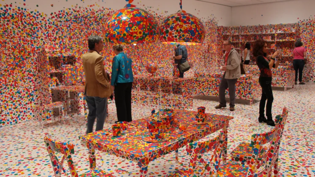 Yayoi Kusama The Obliteration Room juan butten Unexpected Places for Exhibitions