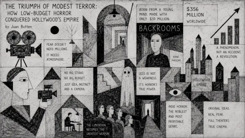 #TheTriumphOfModestTerror #LowBudgetHorror #IndieHorror #Backrooms #BackroomsMovie #BoxOfficePhenomenon #HorrorCinema #IndependentFilm #A24 #Cinema #JuanButten