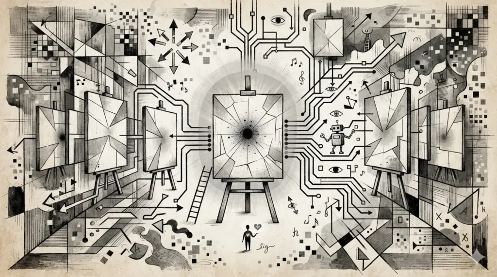 #TheAuraInTheCircuit #WalterBenjamin #ArtTheory #PhilosophyOfArt #ArtAuthenticity #AIArt #DigitalAgeArt #InfinitePixel #ArtificialIntelligenceArt #DigitalVsPhysical #TechInArt #ArtEconomy #ArtCollector #FutureOfArt #ProvenanceMatters #ArtMarket2026 #HumanCreativity #SoulOfArt #JuanButtenEssays